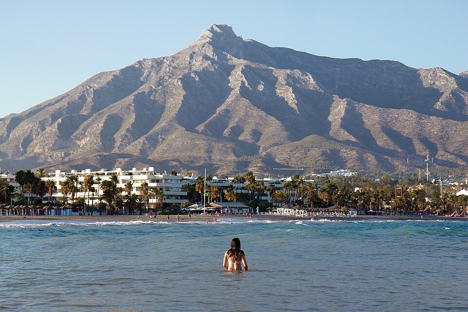 Sea and mountain