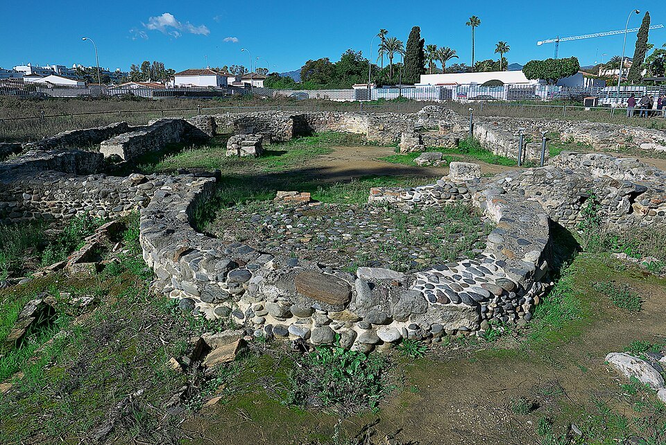 Ábside de la Basílica paleocristiana Vega del Mar (San Pedro Alcántara)